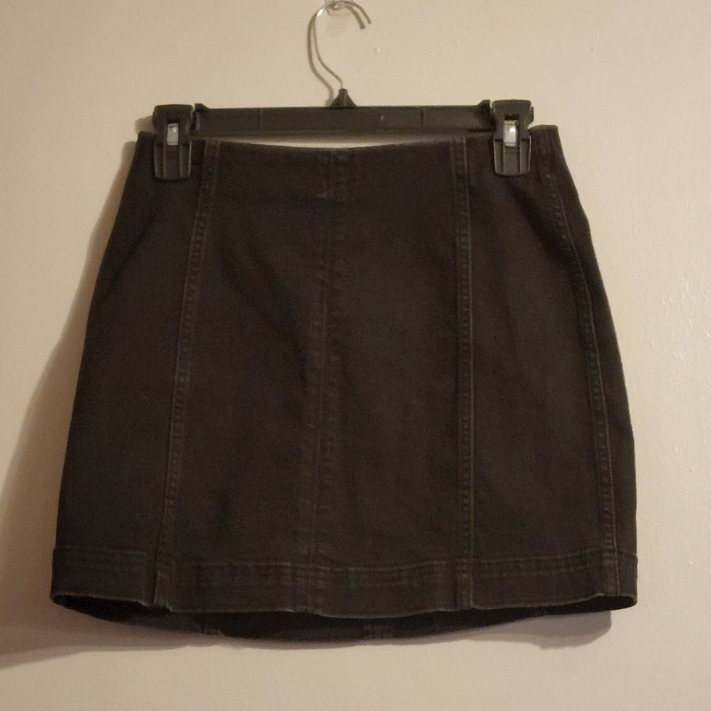 Wild Fable Black Denim Skirt